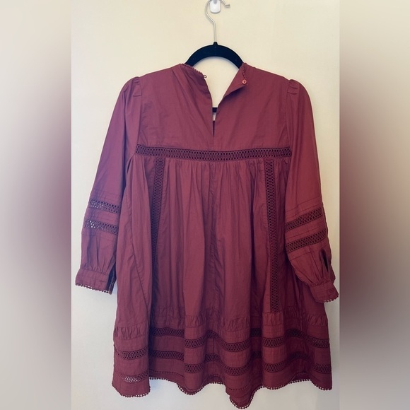 Aritzia Sunday Best 100% Cotton Long Sleeve Mini Dress - Picture 8 of 15